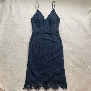 ASTR Lace Spaghetti Strap dress